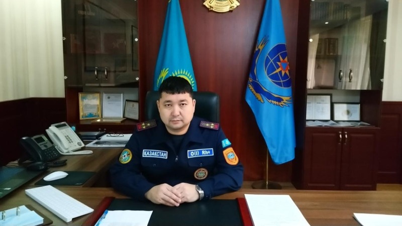 Маңғыстау облысында Төтенше жағдайлар департаментінің басшысы ауысты