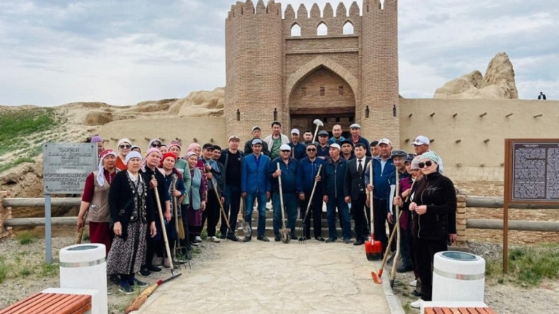 «كيەلٸ مەكەن»: ساۋران قالاشىعىندا سەنبٸلٸك ۇيىمداستىرىلدى