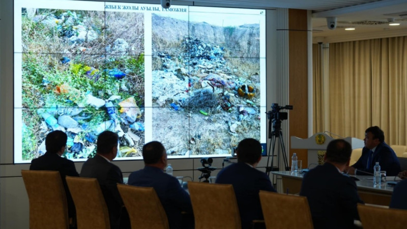 ТҮРКІСТАН: СЕНБІЛІКТЕ 250 ТОННА ҚОҚЫС ЖИНАЛДЫ