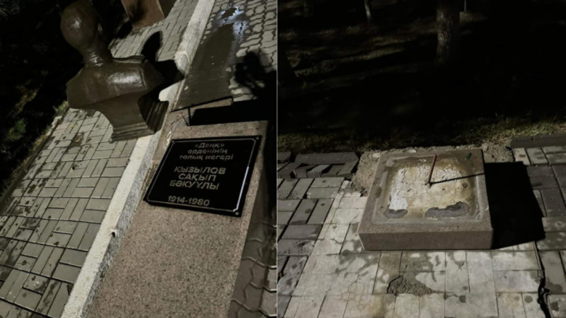 Atyraýda balaǵa eskertkish qulap ketken: qala ákimi jaǵdaiǵa pikir bildirdi