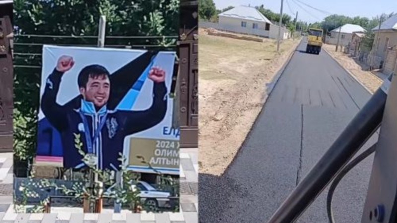 Qarashókeev Smetovtiń aýylyna tez arada asfalt tóselýine pikir bildirdi