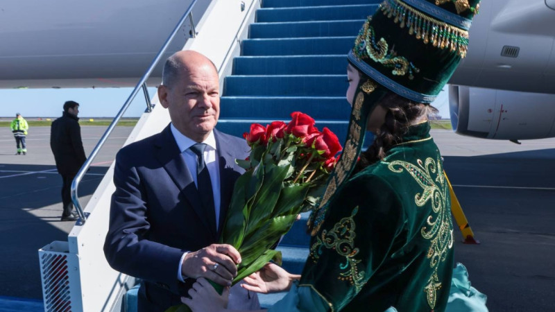 Germaniianyń federaldy kantsleri Astanaǵa keldi