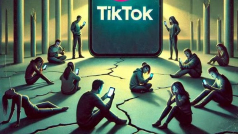 TikTok-قا تەلمٸرگەن جاستار. جەلٸنٸڭ سٷزگٸ تەتٸكتەرٸن ەلٸ دە جەتٸلدٸرۋ كەرەك!