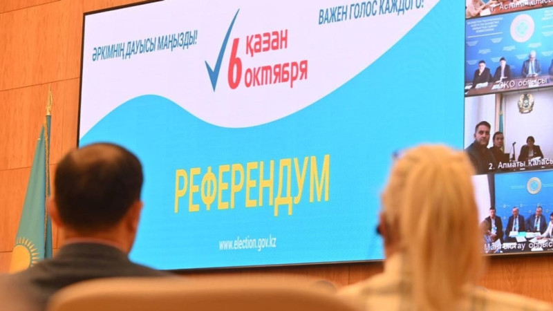 Referendým barysynda óreskel oqiǵalar tirkelgen joq - Bas prokýratýra
