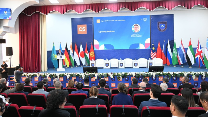 الماتى ەكٸمٸ ازييا-تىنىق مۇحيتى ايماعىنداعى جوعارى بٸلٸم بەرۋ مەسەلەلەرٸنە ارنالعان پرە-سامميتكە قاتىستى
