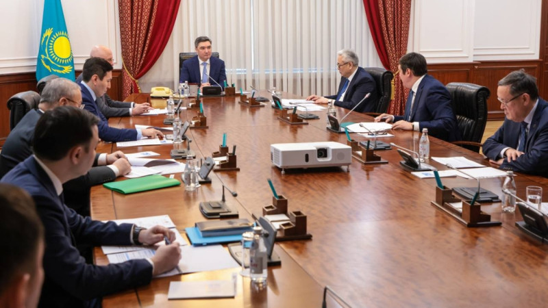 ولجاس بەكتەنوۆ اتوم ەنەرگەتيكاسىن دامىتۋ مەسەلەسٸ بويىنشا كەڭەس ٶتكٸزدٸ
