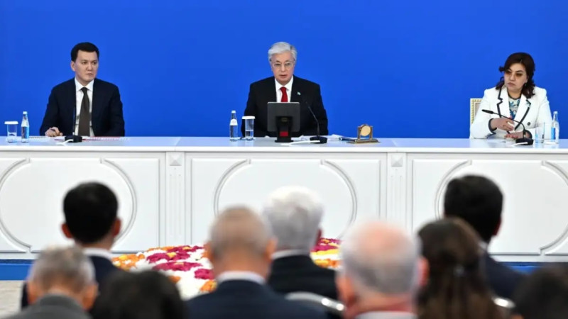 پرەزيدەنت ۇلتتىق قۇرىلتايدا دٸني احۋال مەن الاياقتىق مەسەلەسٸن كٶتەردٸ