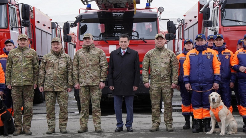 Shyǵys Qazaqstan oblysynyń qutqarýshylary 65 dana jańa tehnika aldy