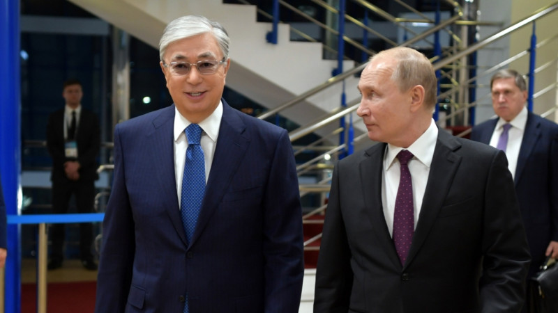 Тоқаев пен Путин телефон арқылы сөйлесті