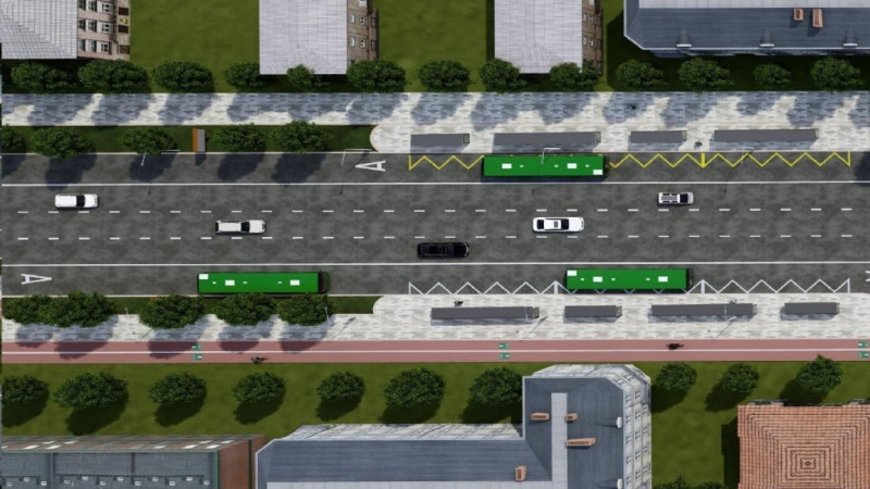 الماتىدا جەلتوقسان كٶشەسٸ بويىمەن BRT جەلٸسٸنٸڭ قۇرىلىسى باستالادى