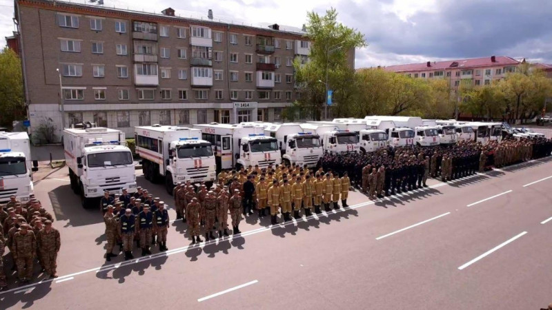 СҚО-да су тасқынына қарсы күрескен мамандарға құрмет көрсетілді