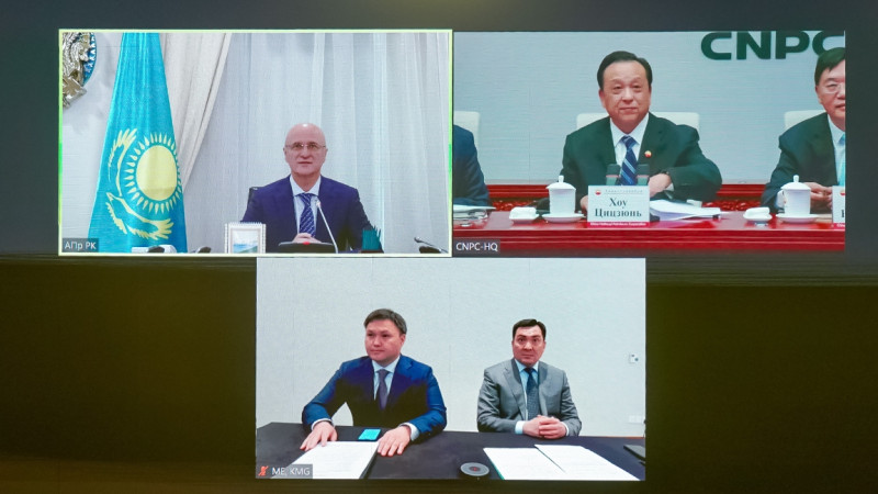 Úkimette CNPC korporatsiiasymen birlesken jobalardy iske asyrý josparlary talqylandy