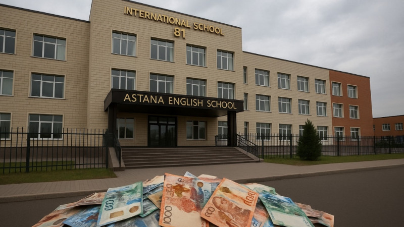 Astana English School حالىقارالىق مەكتەبٸندە 900 ملن تەڭگەدەن اسا قارجى جىمقىرىلعان