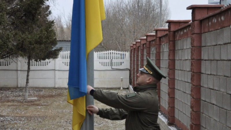 Astanada Ýkraina Qarýly kúshteri kúni atalyp ótti