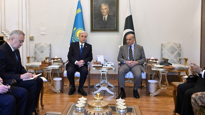 Toqaev Pákistan Premer-ministri Shahbaz Sharifpen kelissóz júrgizdi