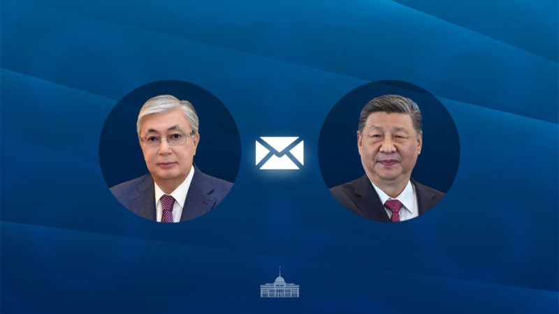 توقاەۆ سي تسزينپينگە قۇتتىقتاۋ جەدەلحاتىن جولدادى