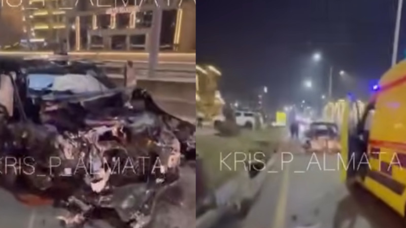 الماتىدا جانتٷرشٸگەرلٸك جول اپاتى: ٷش ادام قازا تاپتى