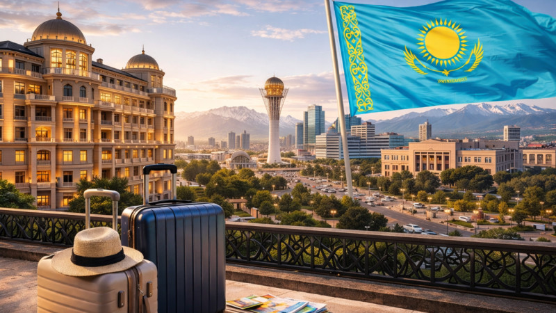 2025 جىلى قازاقستان قوناق ٷيلەرٸندە 1,43 ملن شەتەلدٸك تۇرعان