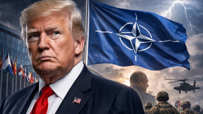 Tramp NATO-ny synǵa aldy
