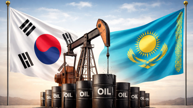 Qazaqstan munaiy Ońtústik Koreiaǵa tasymaldanady