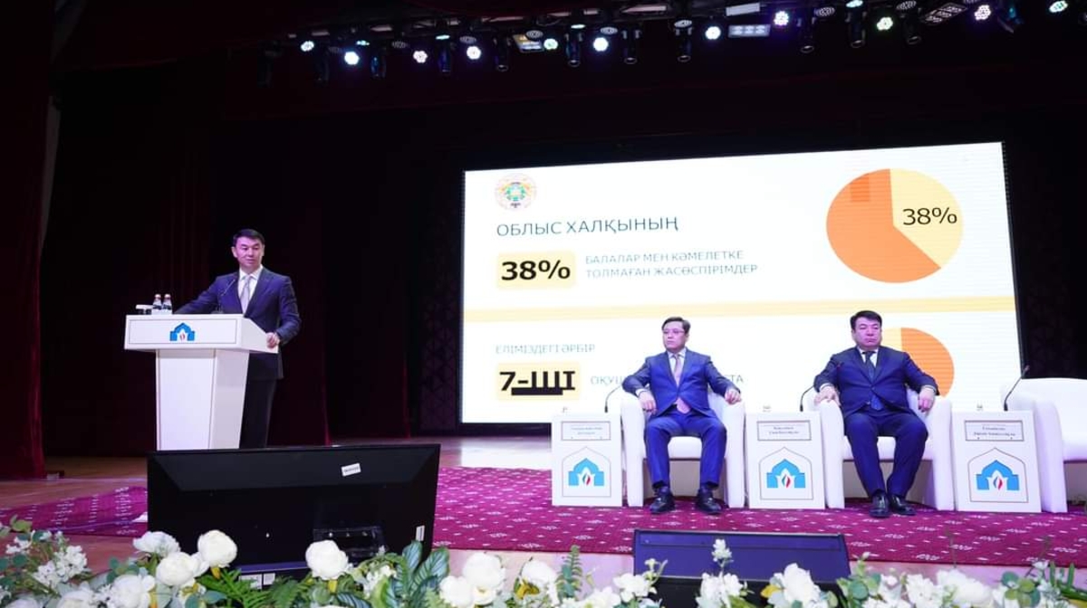 تٷركٸستان وبلىسى بيۋدجەتٸنٸڭ 48,2 پايىزى بٸلٸم سالاسىنا بٶلٸنۋدە – دارحان ساتىبالدى