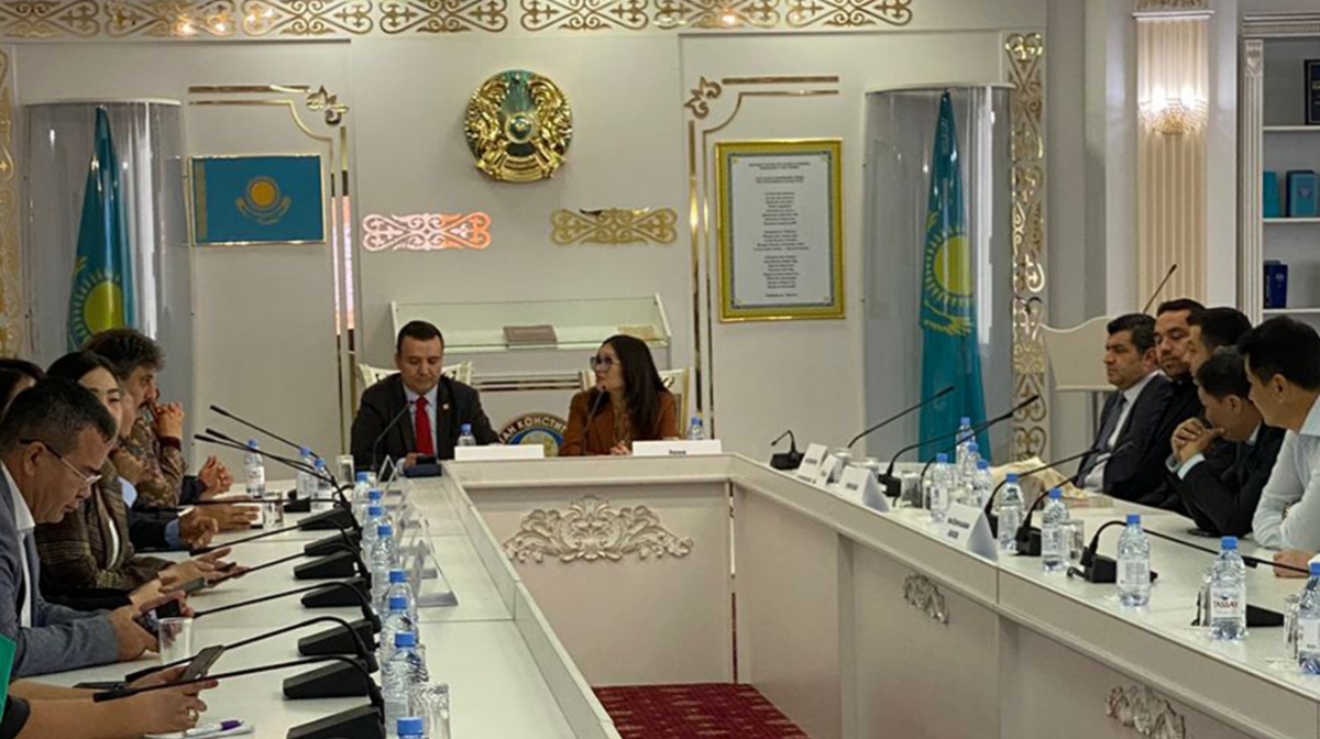 تٷركييادان ارنايى جۋرناليستەر دەلەگاتسيياسى كەلدٸ