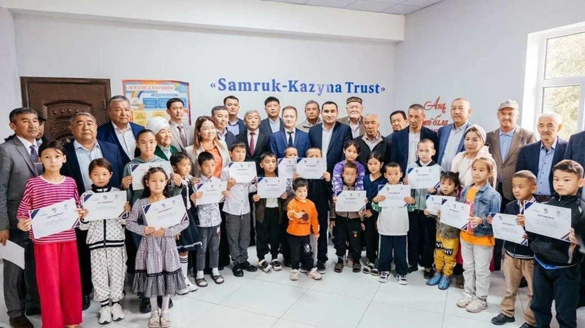 «Samruk-Kazyna Trust» AQ qaiyrymdylyq qyzmeti aiasynda túrkistandyq 150 bala ońaltýdan ótedi