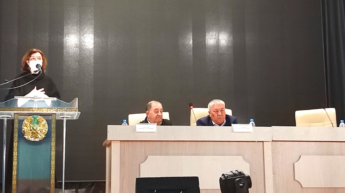 «AMANAT» كانديداتى شەمونايحادا سايلاۋشىلارمەن كەزدەستٸ