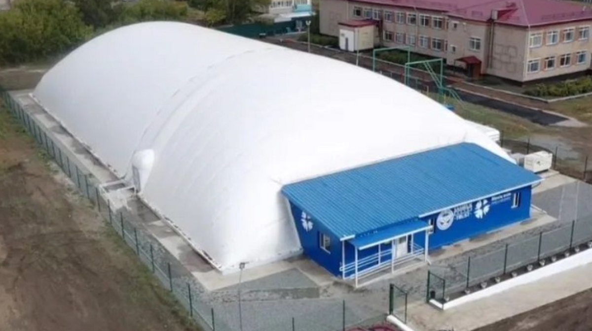 Саумалкөл ауылында спорт кешені ашылды