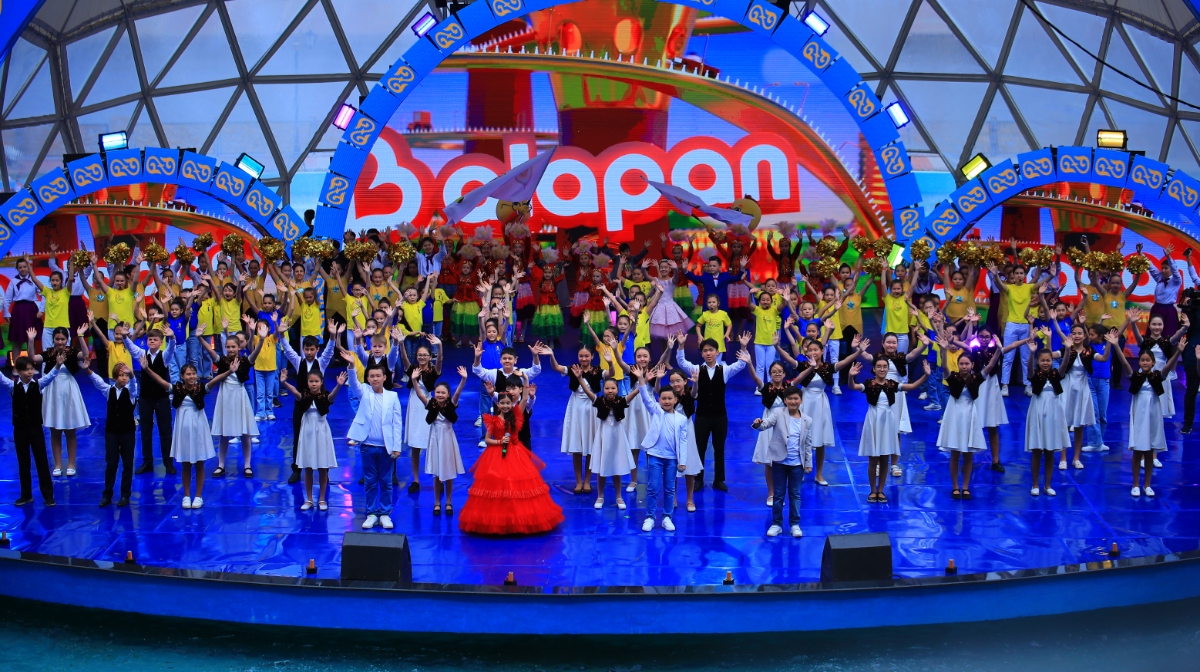 «Balapan» telearnasy respýblikalyq balalar festivalin ótkizdi