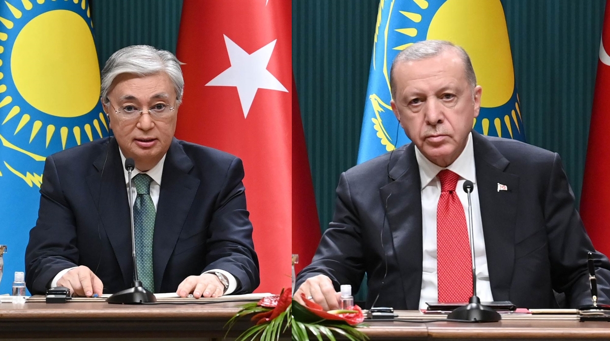 Toqaev pen Erdoǵan birlesken málimdeme jasady