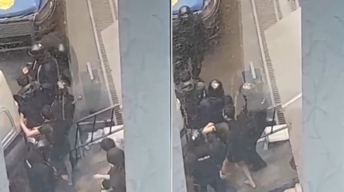 Politsiia jaralanǵandardy aýrýhanadan ustap áketý týraly videoǵa túsinikteme berdi