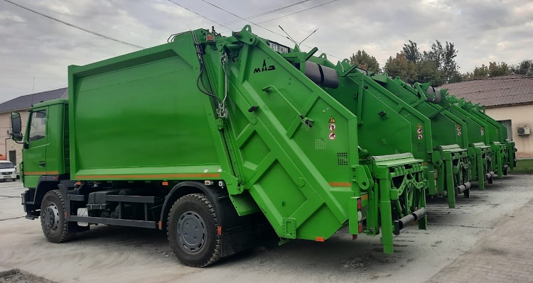 Shymkenttiń tazalyq qyzmeti 5 jańa tehnikamen tolyqty