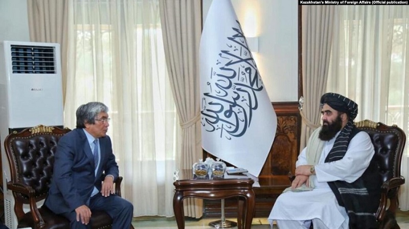 Qazaqstan elshisi "Taliban" ókilimen resmi kezdesti