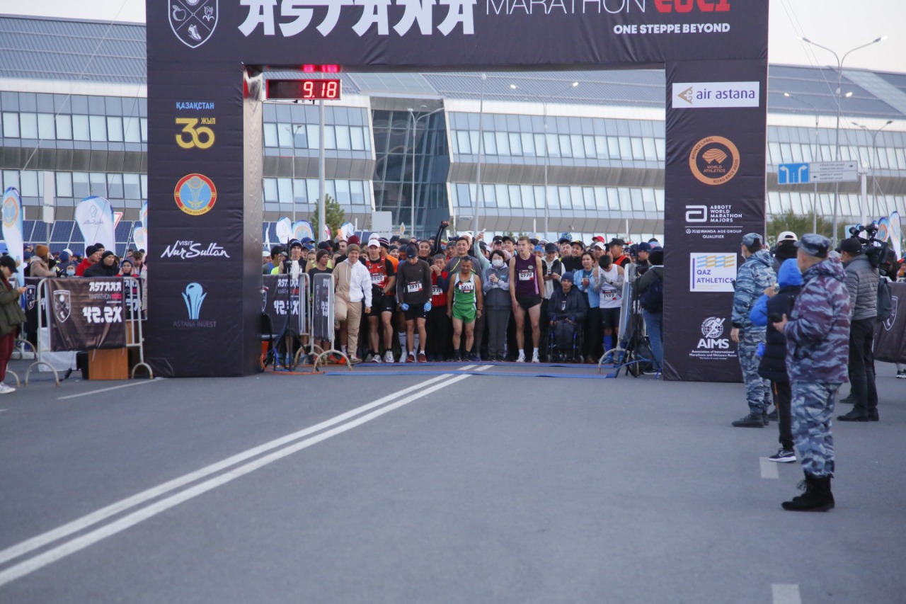 Nur-Sultanda Astana Marathon-2021 bastaldy