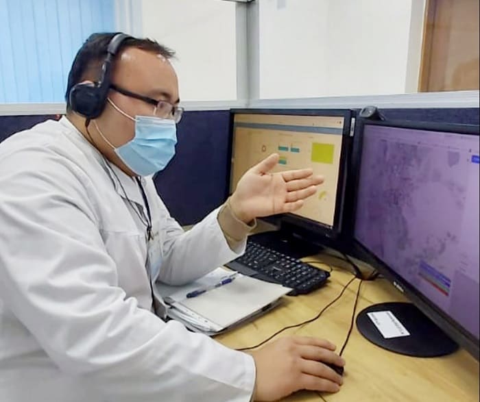 Almaty. Telemeditsina mamandary kún saiyn 3 myńnan astam naýqasqa qashyqtan keńes beredi