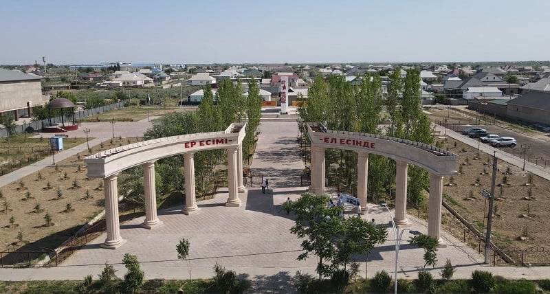 Аудан орталығына айналған Мырзакент 3 жылда қалай өзгерді?