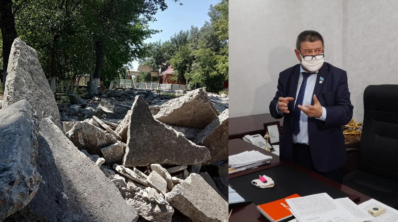 "Семейде саябақ жоқ!". Қала тұрғындары бұған кінәлі адамның атын айтты