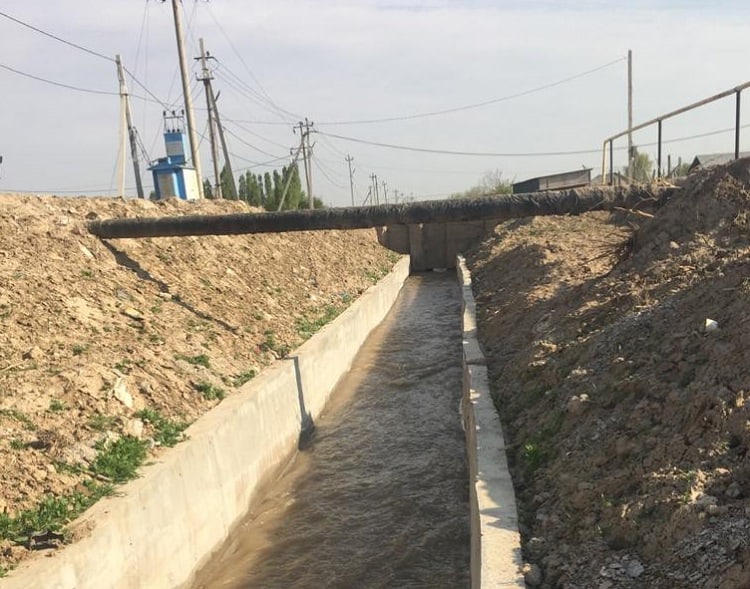 كەلەس اۋدانىندا 4 شاقىرىمنان اساتىن كانال كٷردەلٸ جٶندەۋدەن ٶتتٸ
