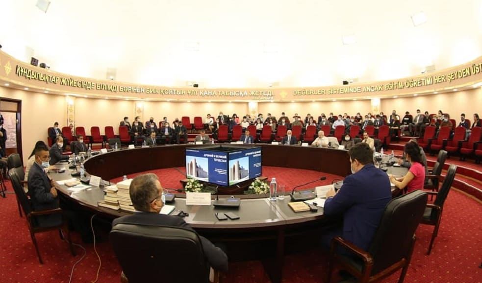 Túrkistannyń 3000 jyldyǵyn zerdelegen dóńgelek ústel ótti