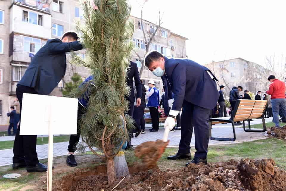 Shymkentte «Naýryz tal» aktsiiasy ótti