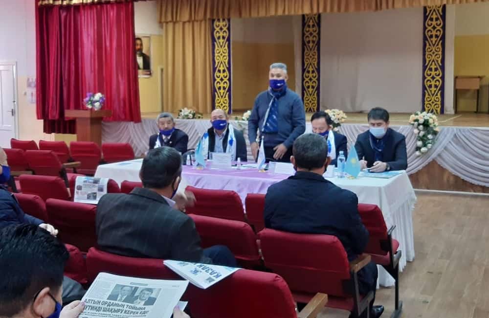 Azat Perýashev bastaǵan «Aq joldyń» úgit-nasihat toby Shymkentke keldi