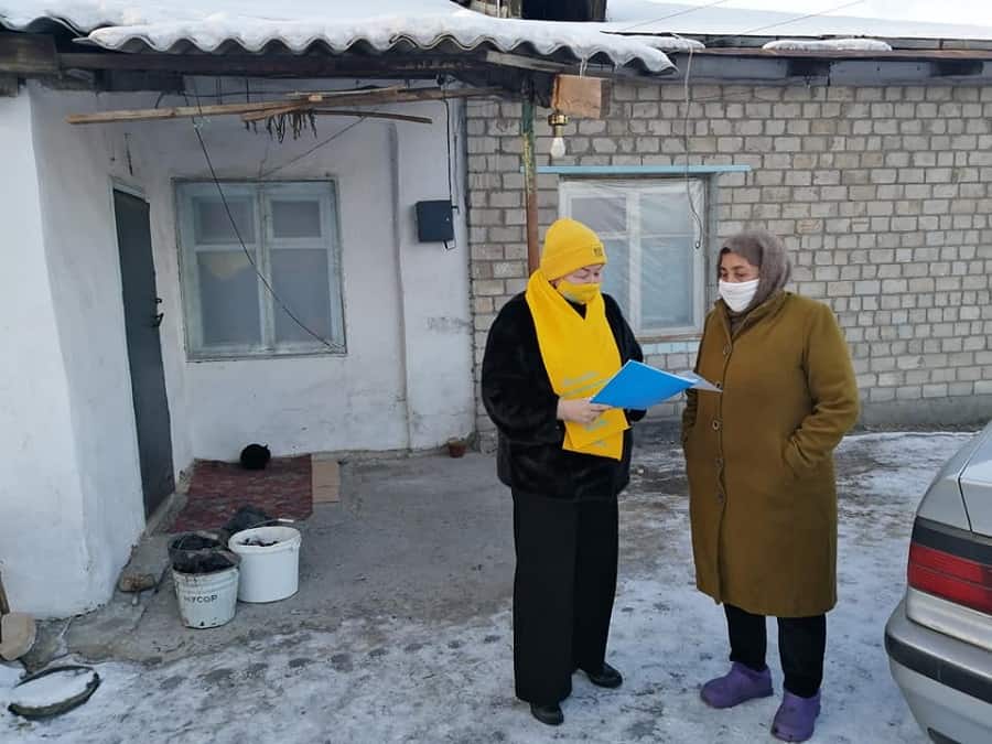 Қаратал ауданында «Nur Otan» үміткерлері халықпен кездесті