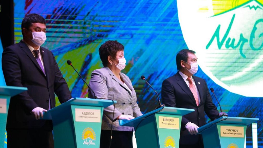 اتىراۋدا Nur Otan پارتيياسىنىڭ تٸزٸمٸنە كٸمدەر ەندٸ?