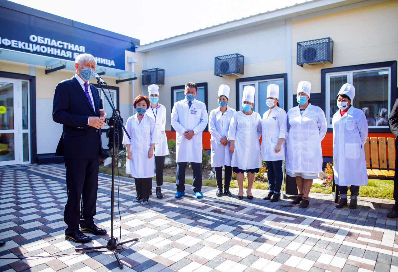 Almaty oblysynda jańa emhana boi kóterdi