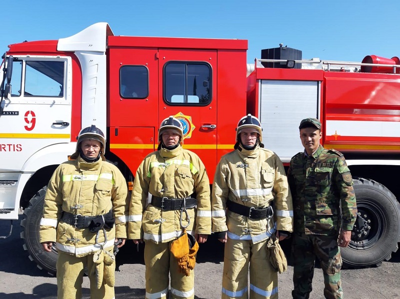 Павлодарлық өрт сөндірушілер жарылыстың алдын алды