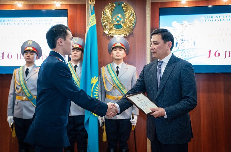 Алтай Көлгінов тәртіп сақшыларын Тәуелсіздік күнімен құттықтады