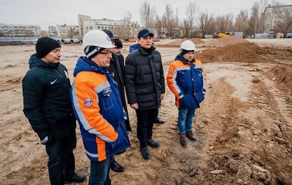 Елорда көшелерін су басу мәселесі оңтайлы шешілуде