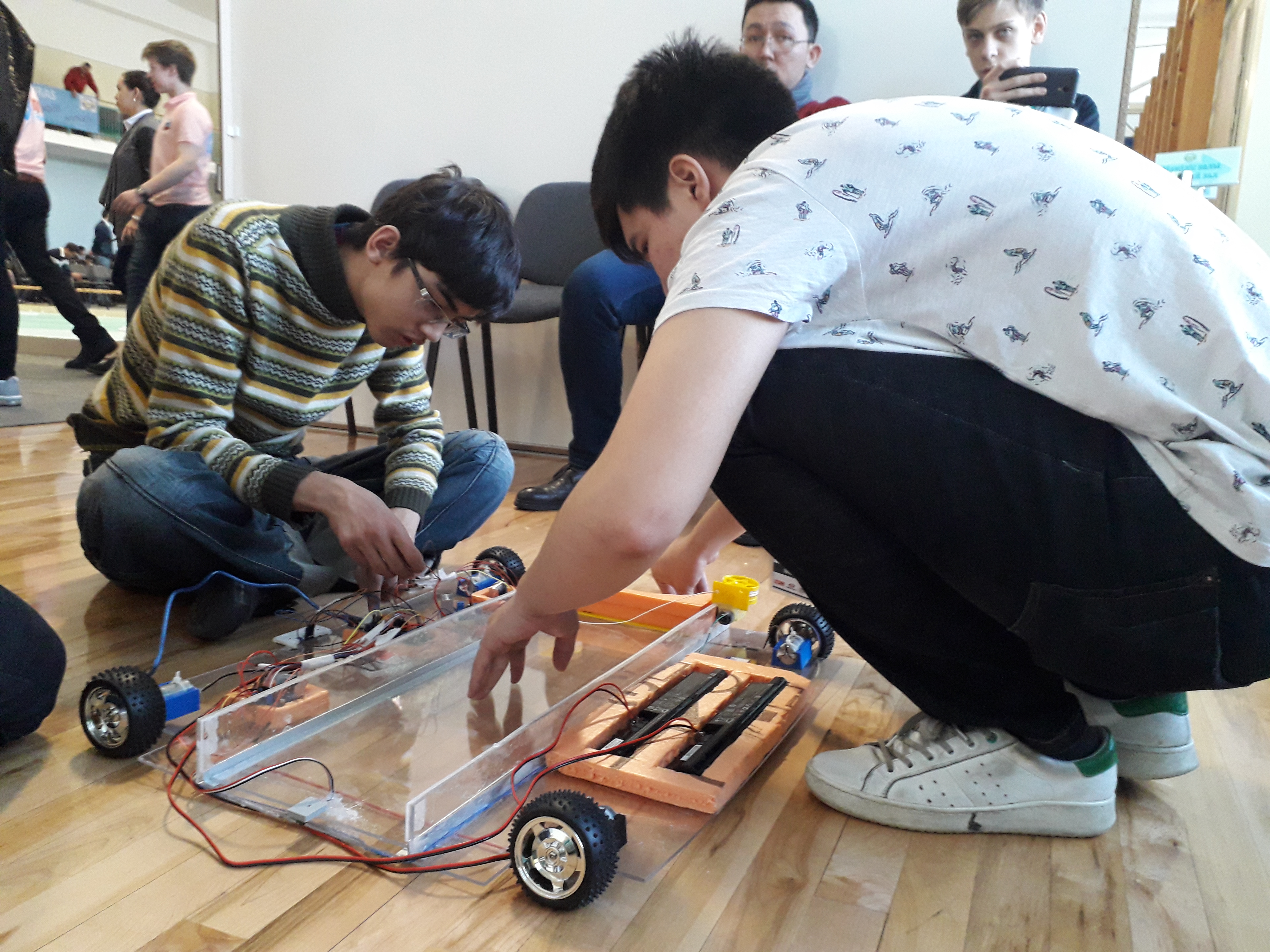 Shýda robottotehnika salasy qarqyndy damýda