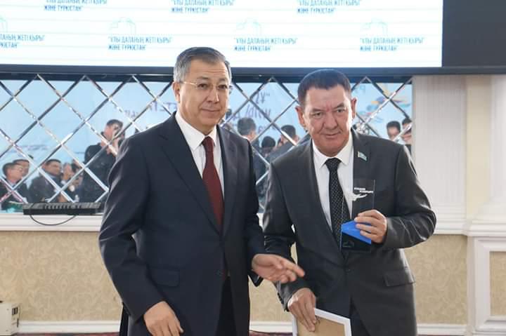 Арыс қаласының атымтай жомарты марапатталды